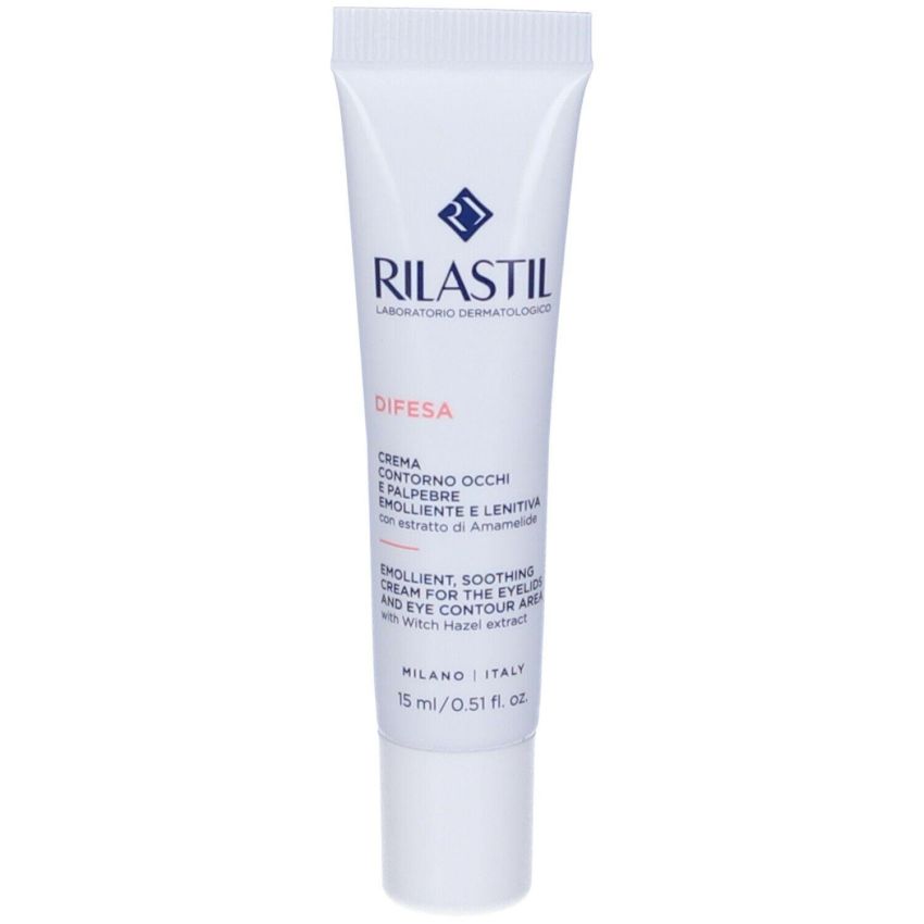 Crema Emolliente e Lenitiva per Contorno Occhi e Palpebre Rilastil Difesa - 15ml