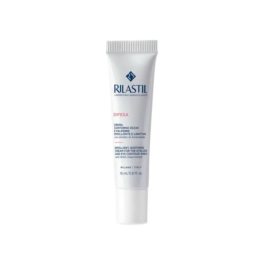Crema Emolliente e Lenitiva per Contorno Occhi e Palpebre Rilastil Difesa - 15ml