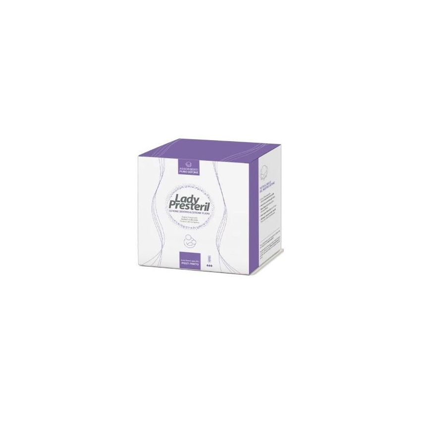 Presteril Lady - Assorbenti Post-Parto, Confezione da 20 Pezzi