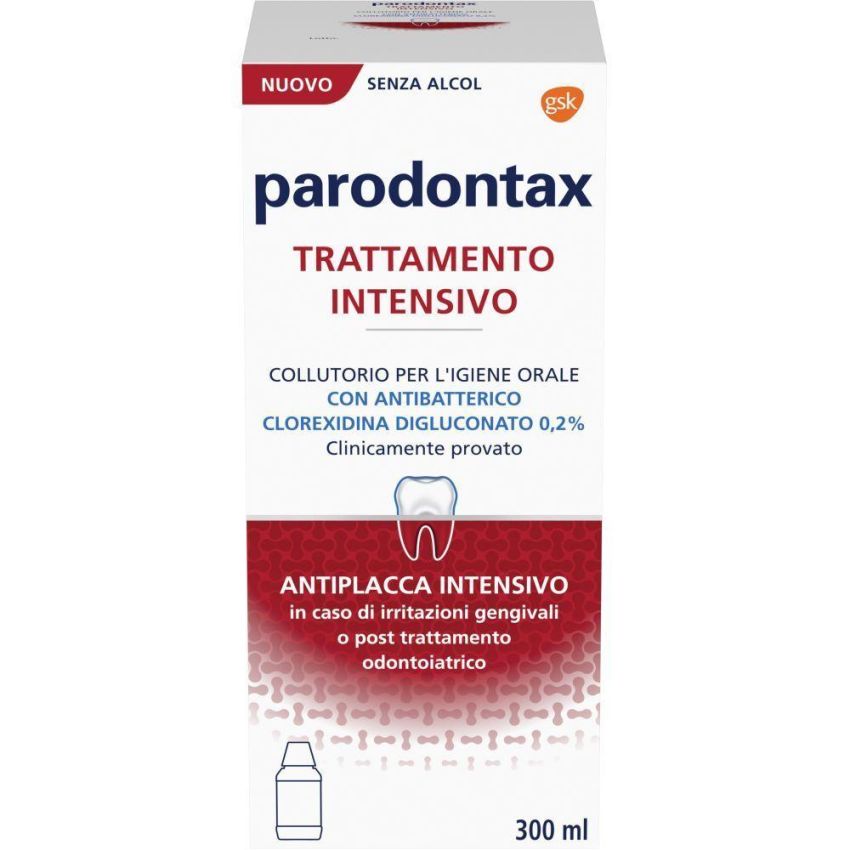 Parodontax Clorexidina 300ml - Collutorio Antibatterico Antiplacca