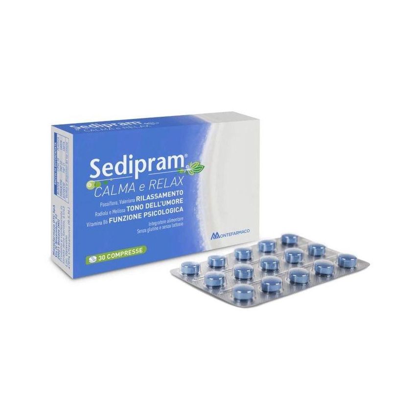 Sedipram Calma e Relax - Integratore 30 Compresse