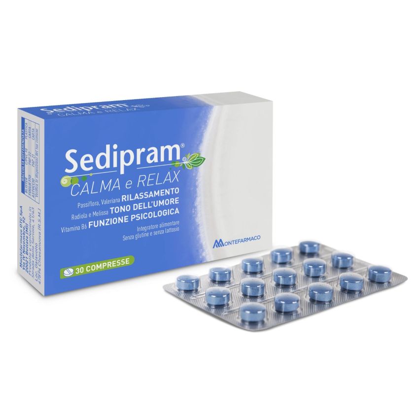 Sedipram Calma e Relax - Integratore 30 Compresse