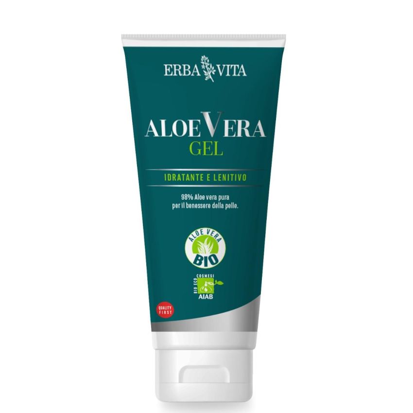 Gel Biologico Aloe Vera 200ml di Erba Vita
