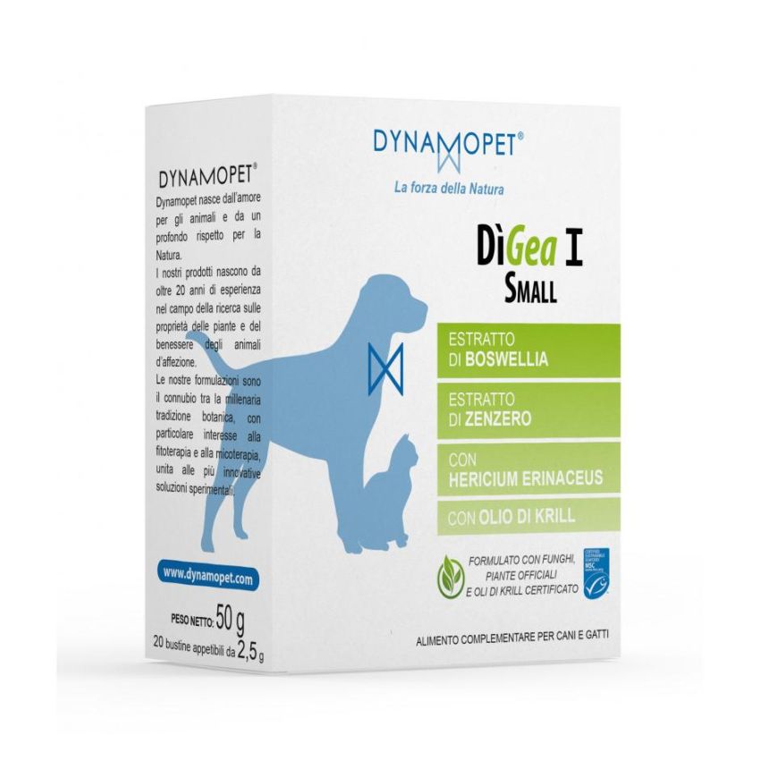 Dynamopet Digea I Small 20 Bustine 2,5g