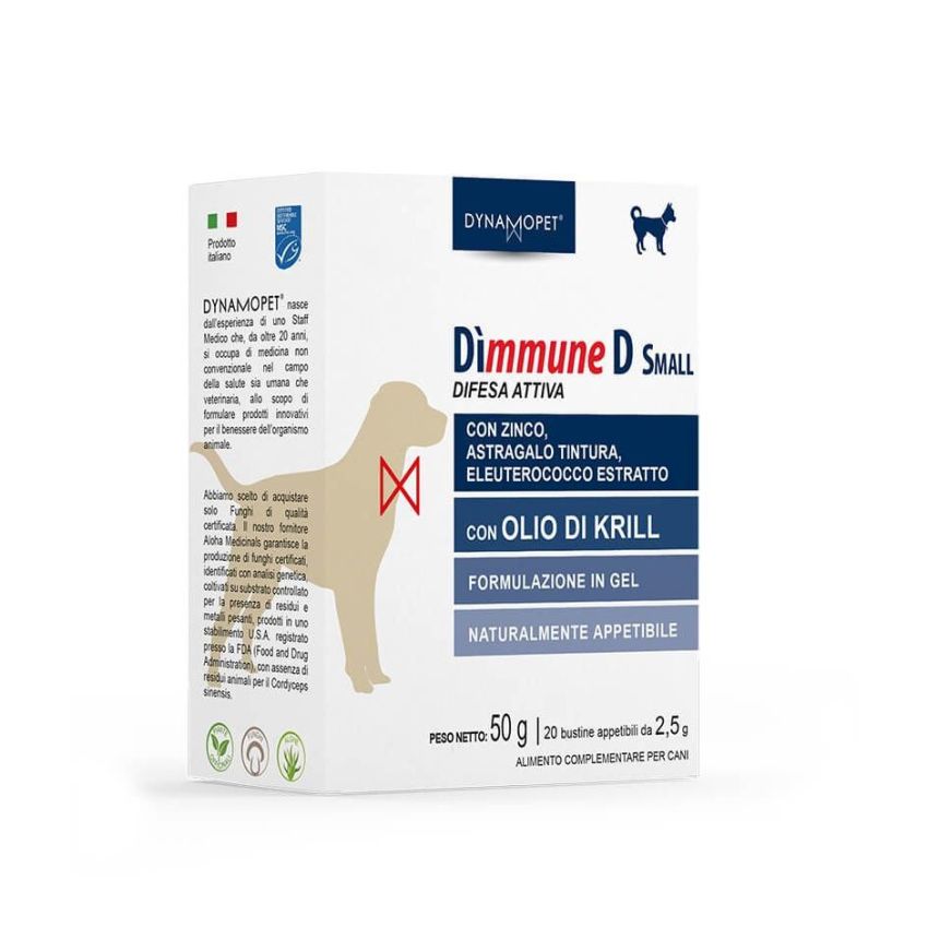 Dynamopet Dimmune D Small 20 Bustine 2,5g