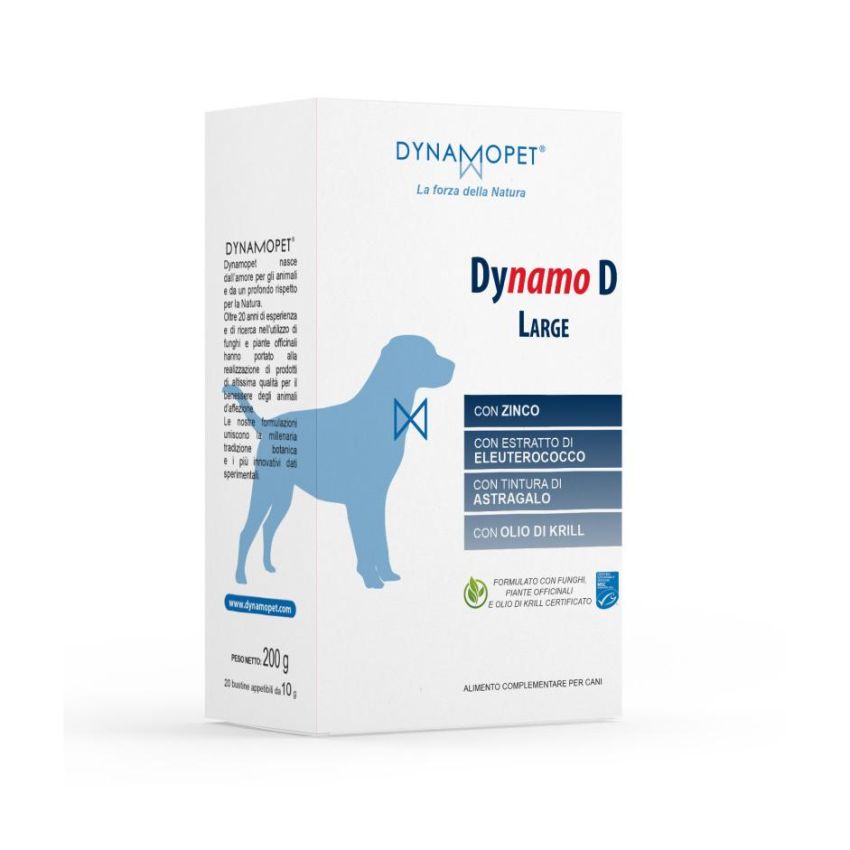 Dynamo D - Pacchetto di 20 Bustine di Grandi Dimensioni da 10g