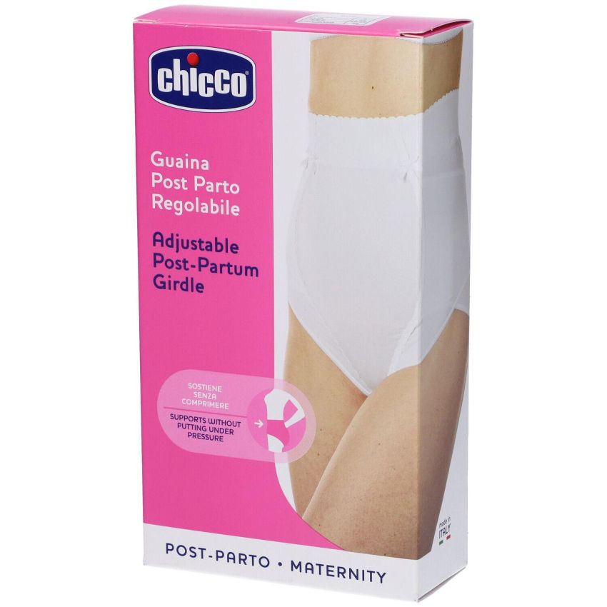 Guaina Post-Parto Regolabile Chicco, Bianco, Taglia 4
