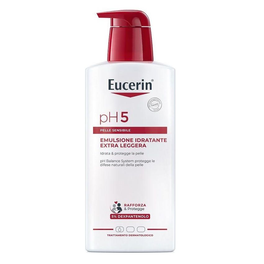 Eucerin Ph5 Emulsione Ultra-Leggera Idratante - 400ml