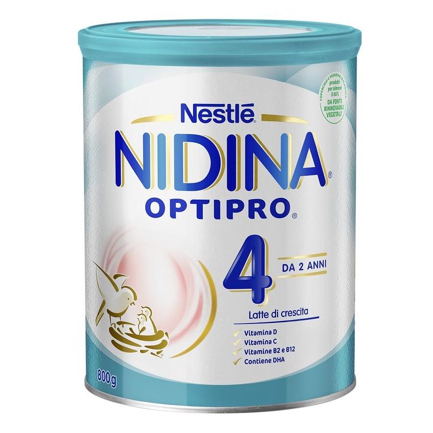 Nidina Optipro 4 - Latte di Crescita in Polvere, 800g