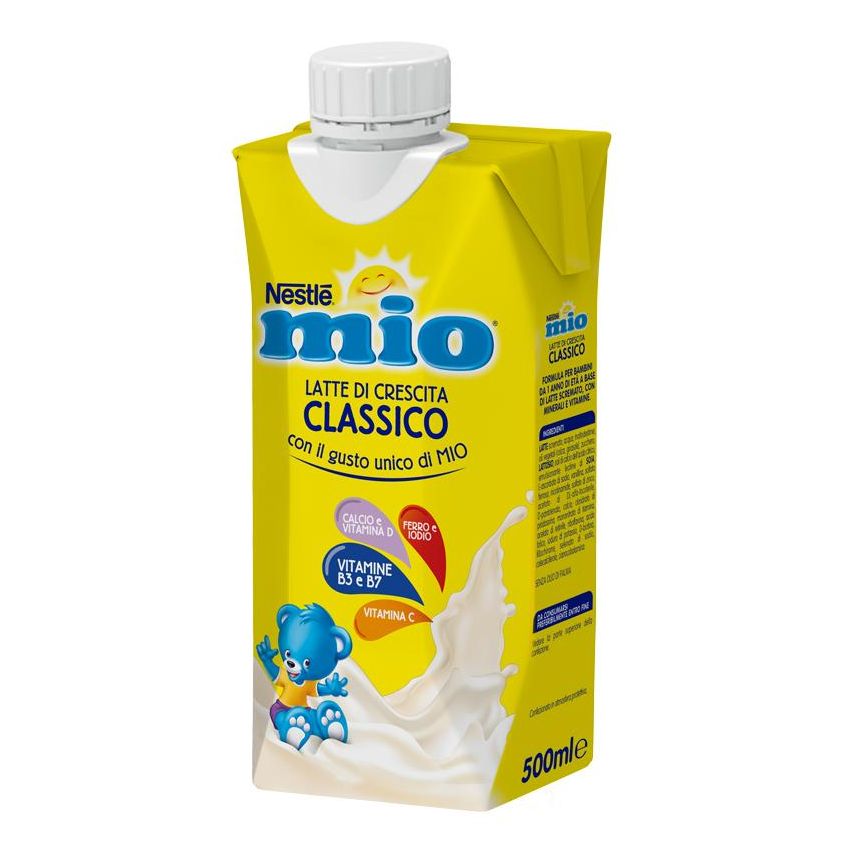 Nestl√© Mio Latte di Crescita Classico, 500ml - Nutrizione Essenziale per Bambini.
