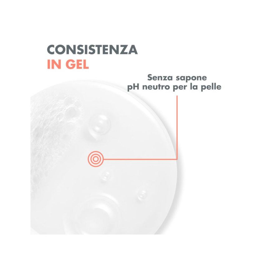 Gel Detergente Nutriente Xeracalm Avène per Pelle Secca - 500ml