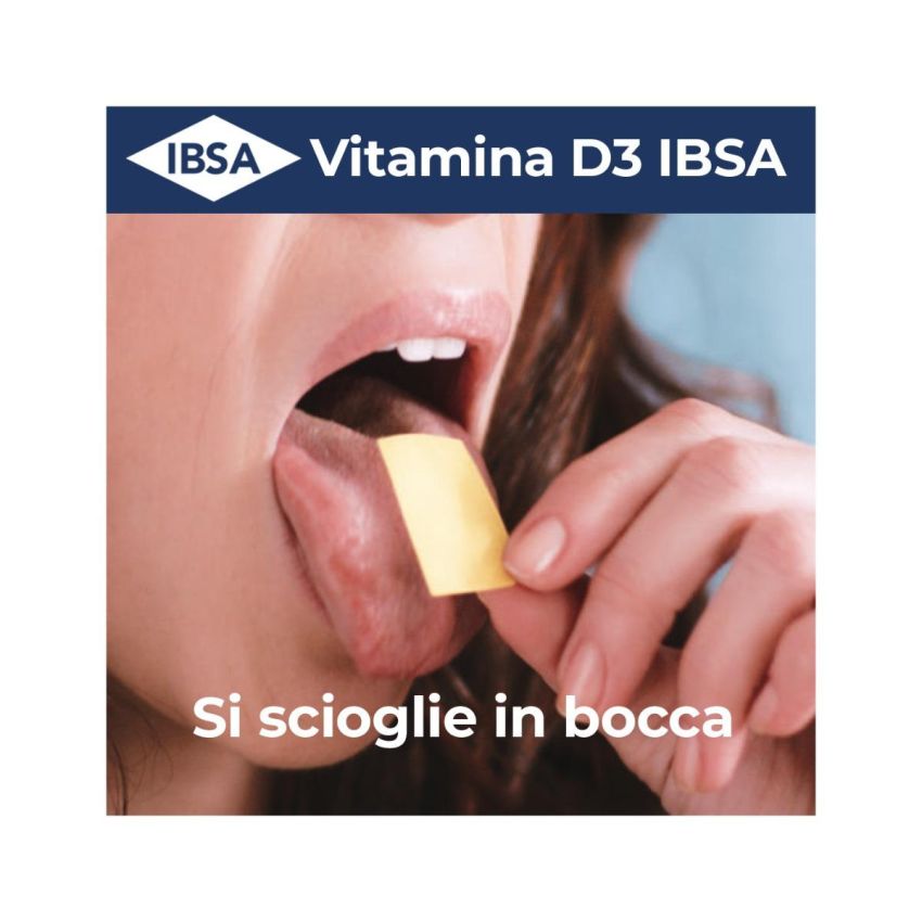 Ibsa Vitamina D3 2000UI - 30 Compresse Orodispersibili