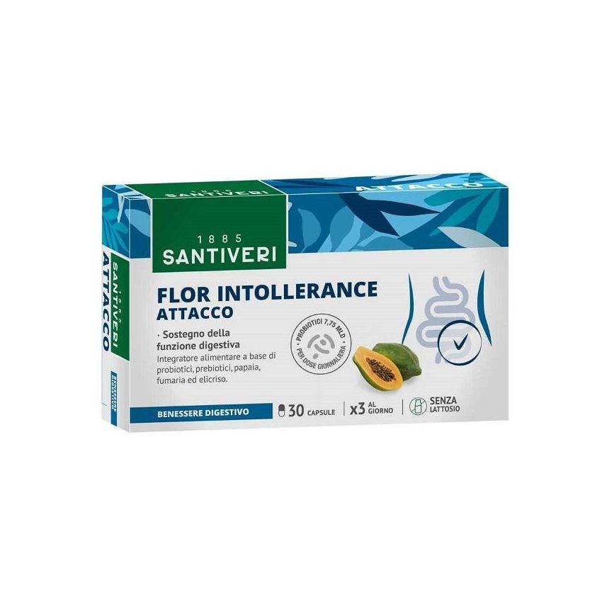 Santiveri Flor Intolerance Support 30 Capsule