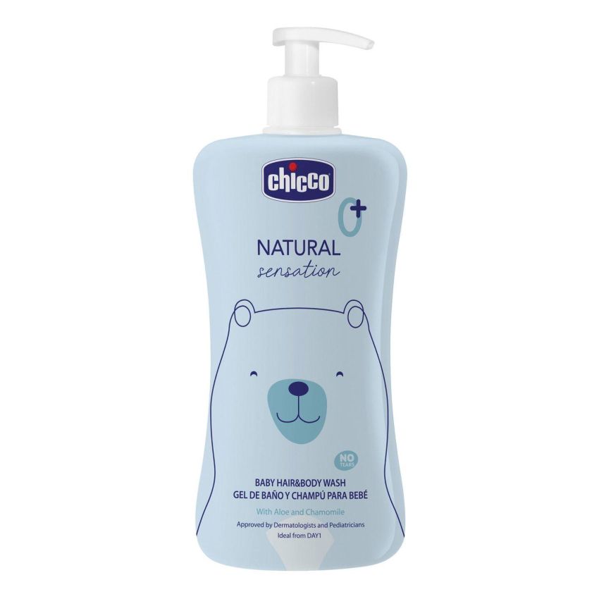 Chicco Natural Sensation Detergente Corpo e Capelli 500ml