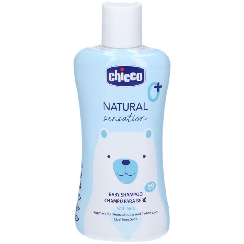 Chicco Natural Sensation Baby Shampoo 0M+ Safe 200ml