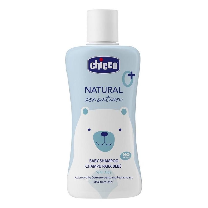 Chicco Natural Sensation Baby Shampoo 0M+ Safe 200ml