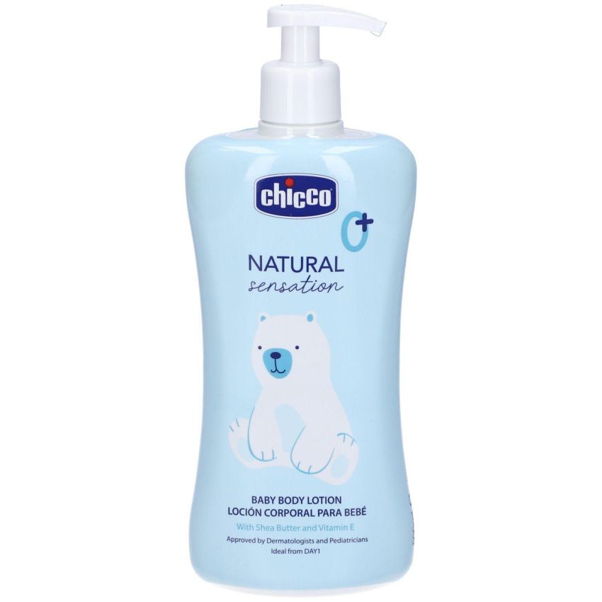 Chicco Natural Sensation - Crema Corpo per Neonati 500ml