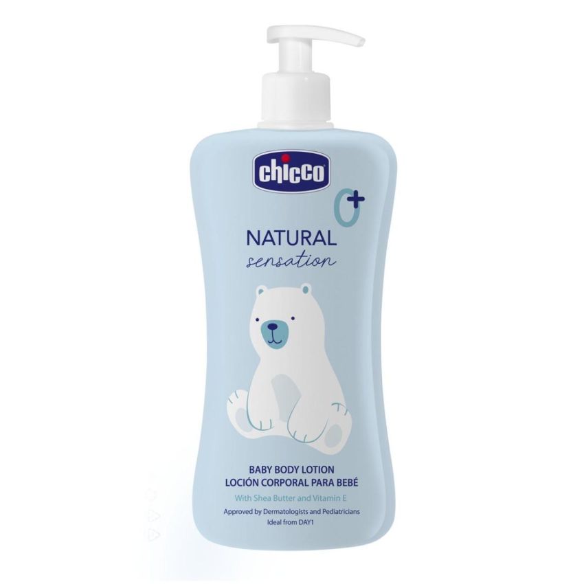 Chicco Natural Sensation - Crema Corpo per Neonati 500ml