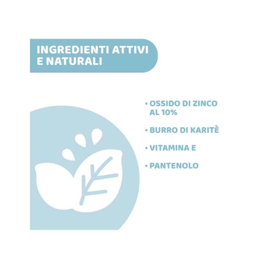 Chicco Natural Sensation - Pasta Lenitiva per Neonati da 0 Mesi+