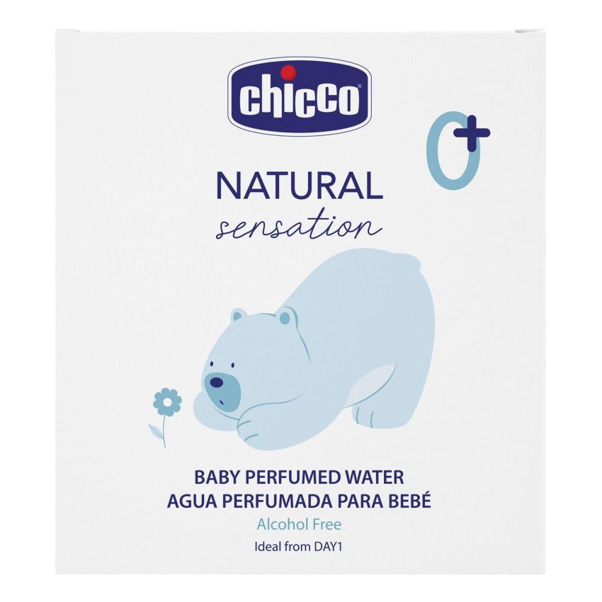 Chicco Natural Sensation 100ml, Acqua Profumata per Neonati