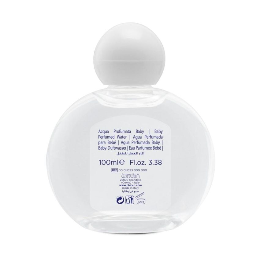 Chicco Natural Sensation 100ml, Acqua Profumata per Neonati