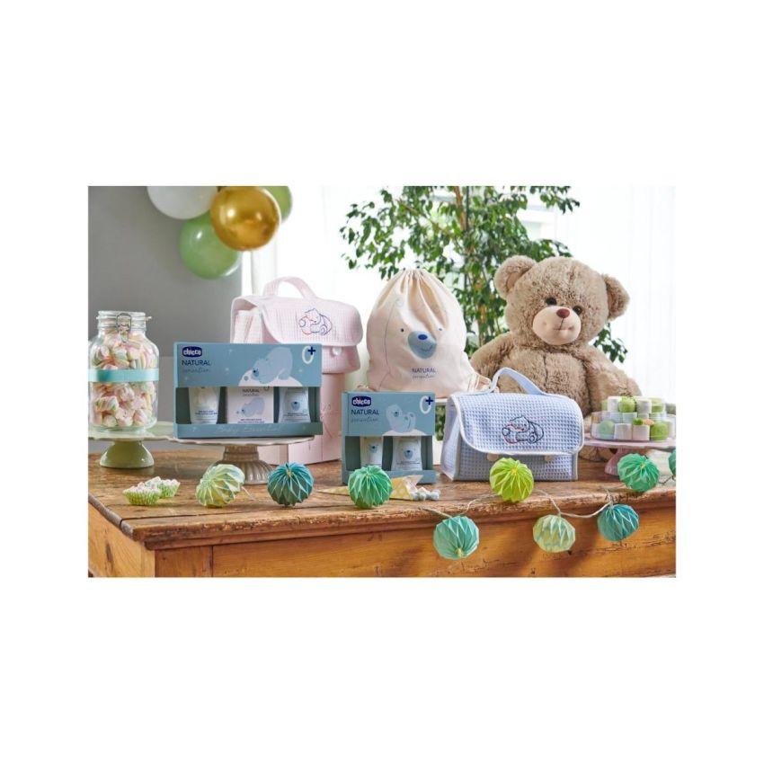 Chicco Natural Sensation Duo: Shampoo e Detergente Corpo 200ml + Crema Idratante 150ml