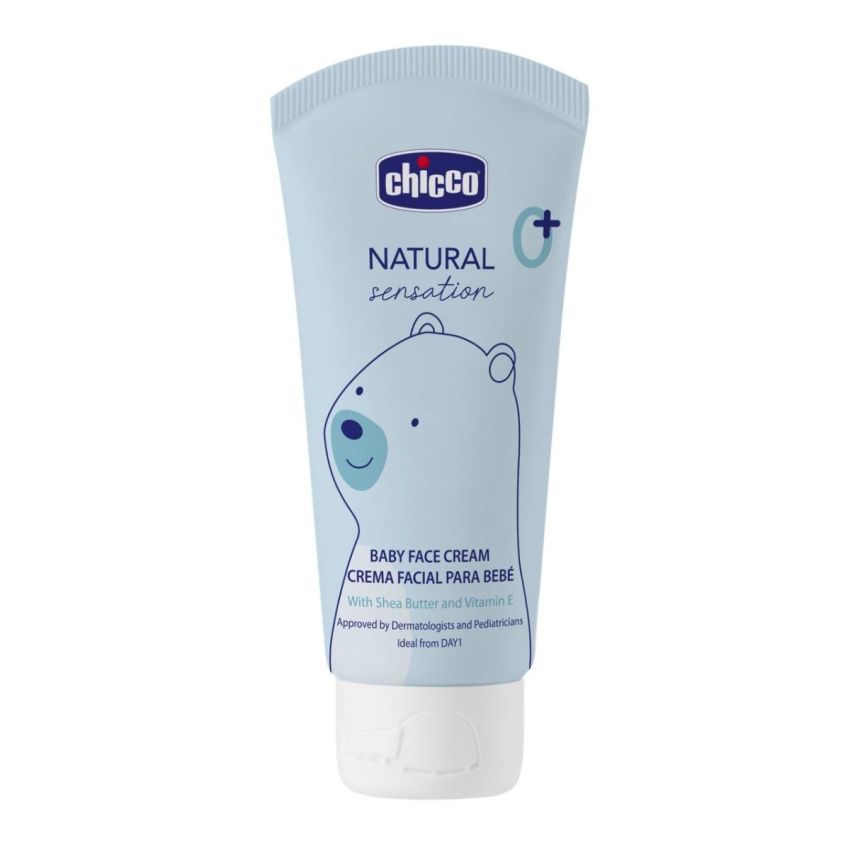 Set Sensazione Naturale Chicco: Olio da Massaggio 100ml e Crema Viso 50ml
