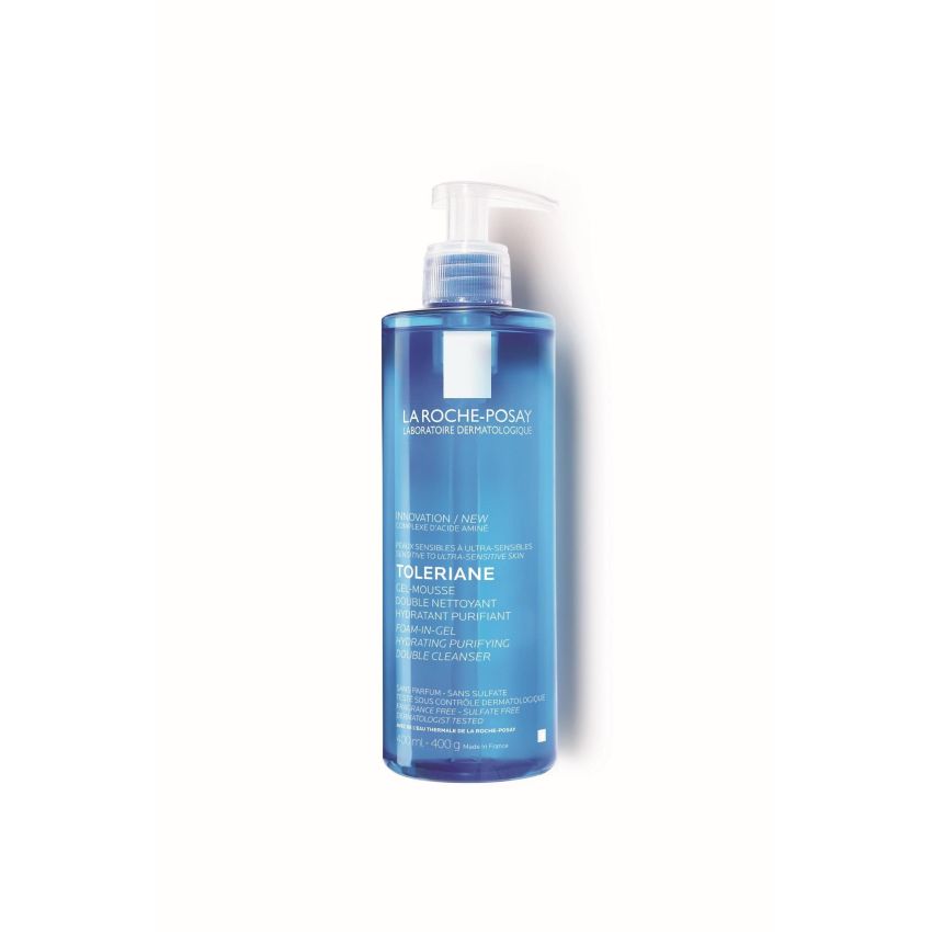 La Roche-Posay Toleriane Gel Detergente Schiumogeno Doppia Azione - 400ml