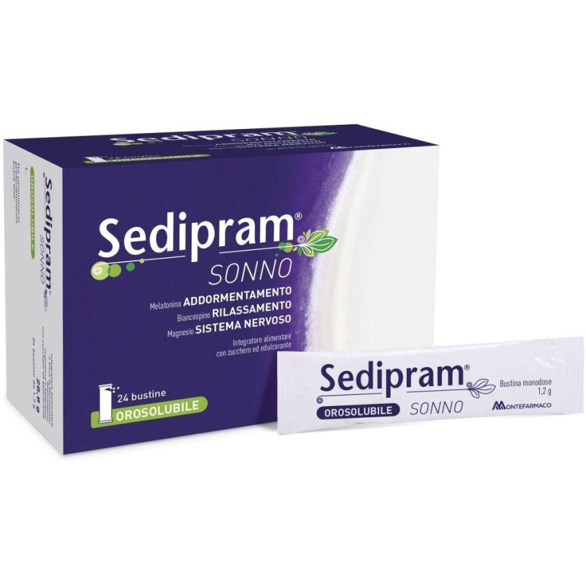 Sedipram Sonno - Stick Orosolubili 24 Pezzi