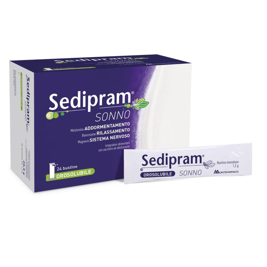 Sedipram Sonno - Stick Orosolubili 24 Pezzi