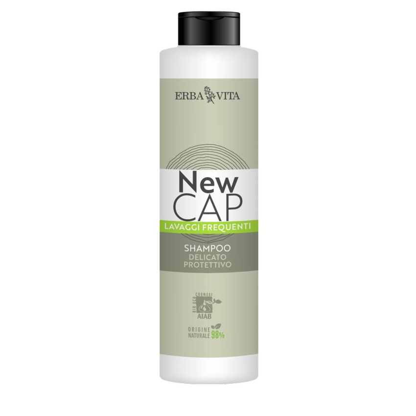 Erba Vita Shampoo per Lavaggi Frequenti, Nuova Formula, 250ml
