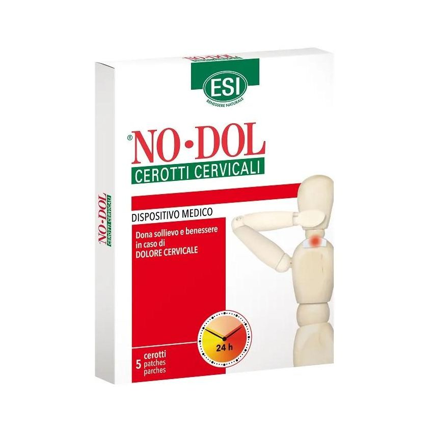 Esi No Dol - Cerotti Cervicali Antidolore, Confezione da 5 Pezzi