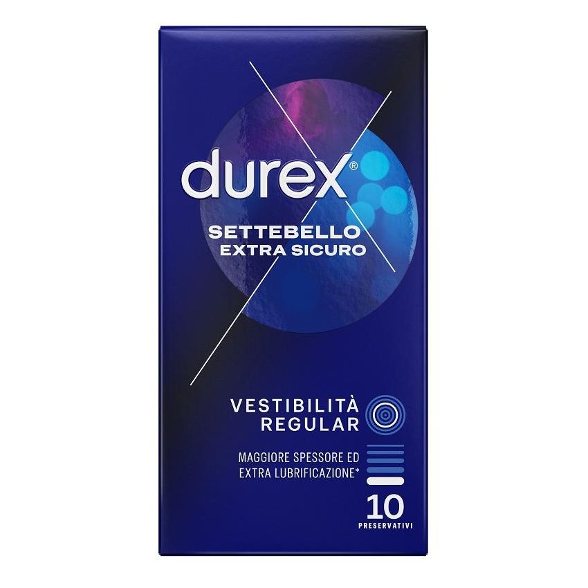 Durex Settebello Extra Sicurezza - 10 Preservativi Regular
