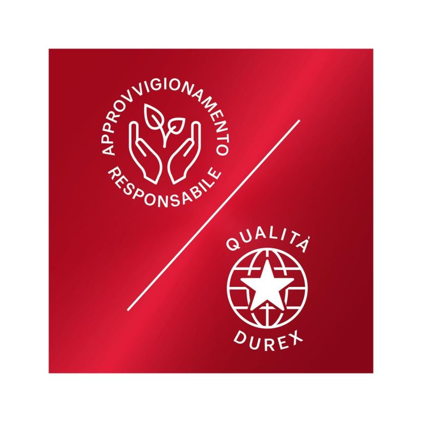 Durex Extra Sottile Preservativi Taglia XL - Confezione da 6 Pezzi