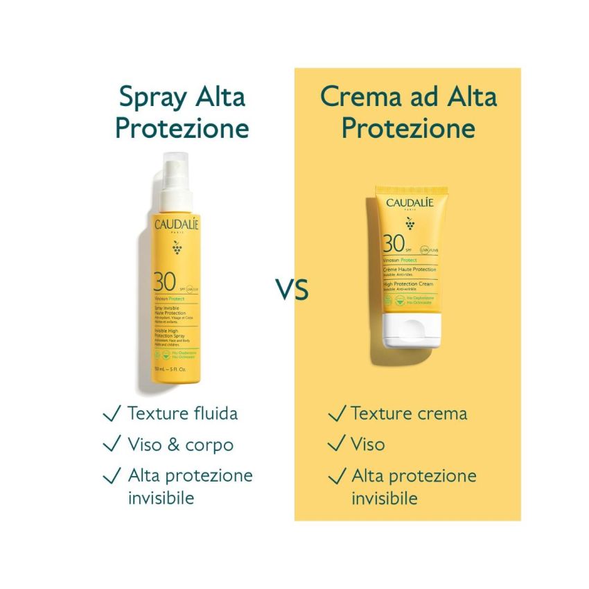 Caudalie Vinosun Spray Protezione Solare SPF30, 150ml