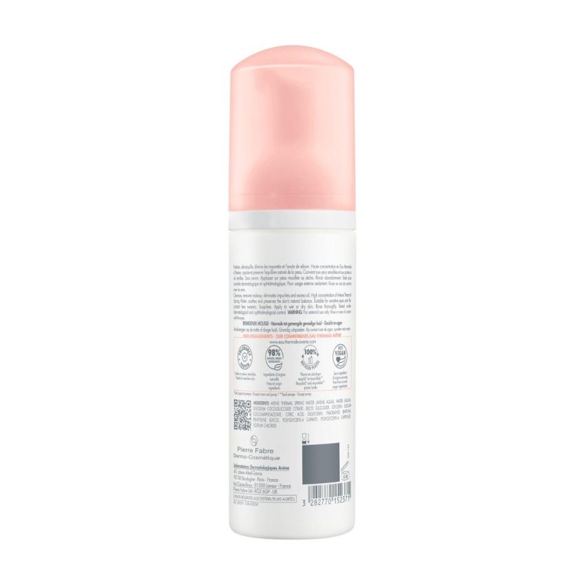 Avène Eau Thermale Les Essentiels - Mousse Detergente Opacizzante 150ml
