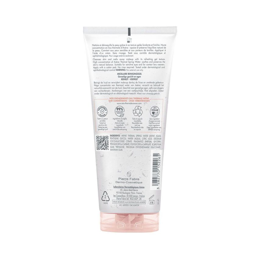 Gel Micellare Struccante Les Essentiels di Eau Thermale Avène - 200ml