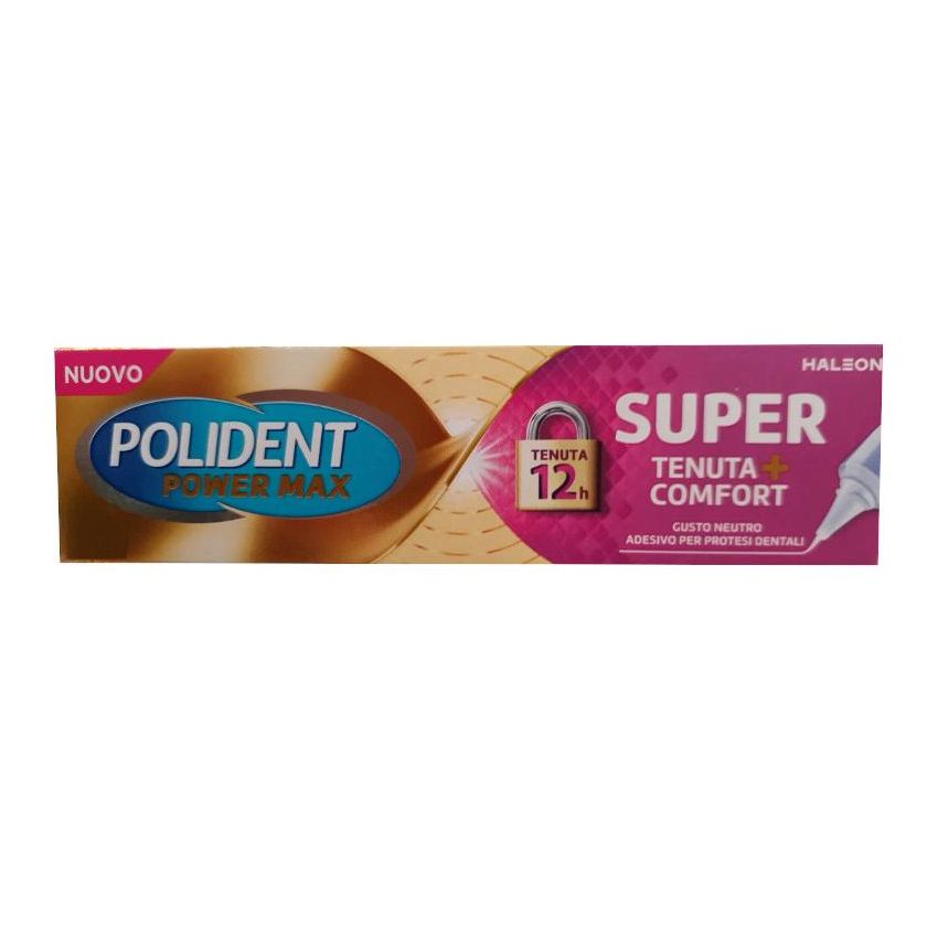 Polident Adesivo per Protesi Dentale Gusto Neutro 40g