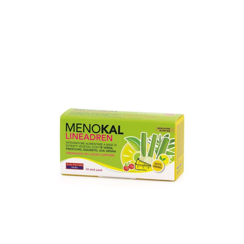 Menokal Lineadren Classic Ananas 10-Pack Energy Sticks