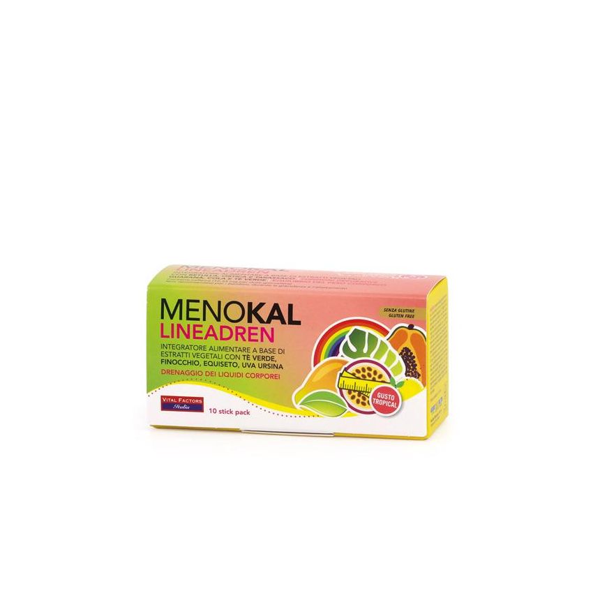 Menokal Lineadren Tropical - Pacchetto da 10 Stick Salutari