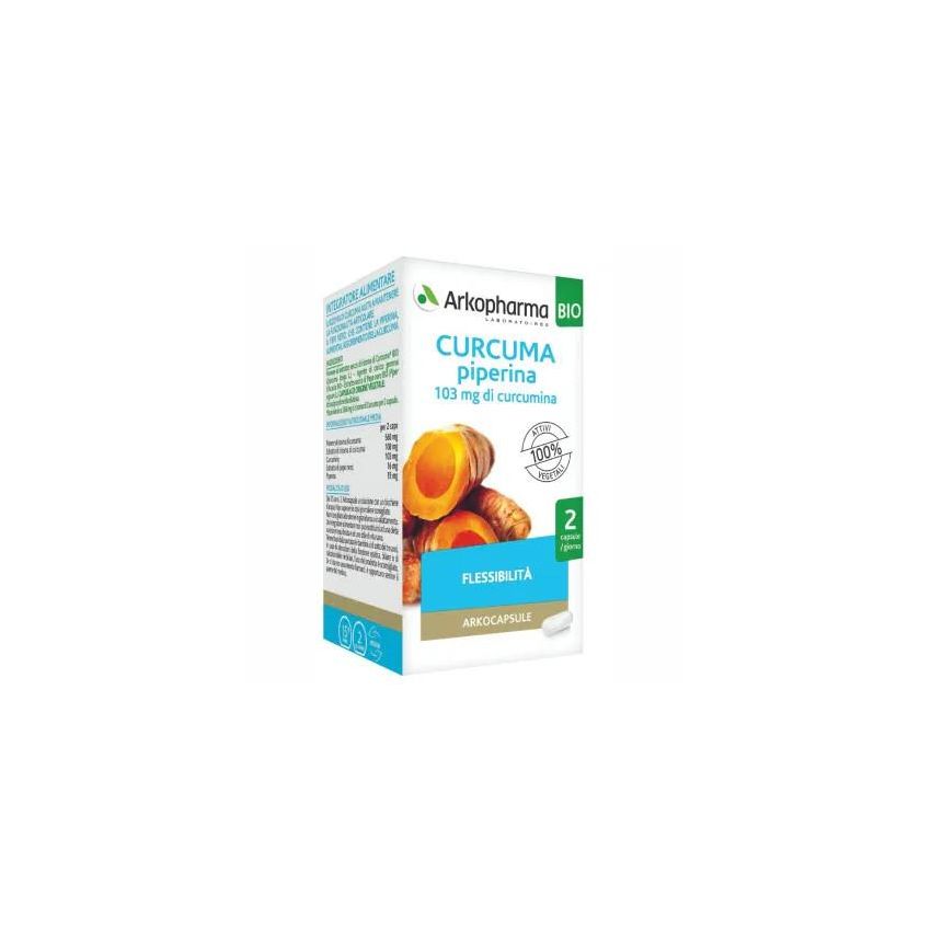 Arkocapsule Organic Turmeric + Piperine Bio - 130 Capsule