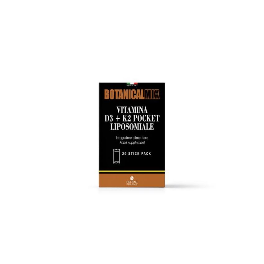 Vitamina D3 + K2 Liposomiale in Stick - Botanical Mix - 20 Stick