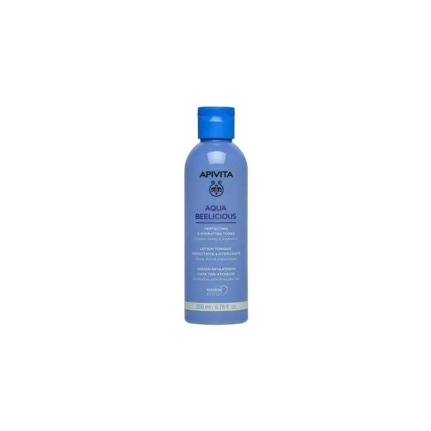 Apivita Aqua Beelicious - Tonico Idratante e Perfezionatore della Pelle, 200ml