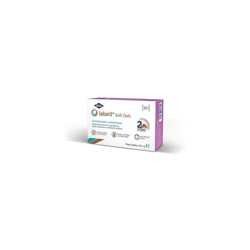 Ialuril Soft Gels - Integratore di 60 Capsule Molli