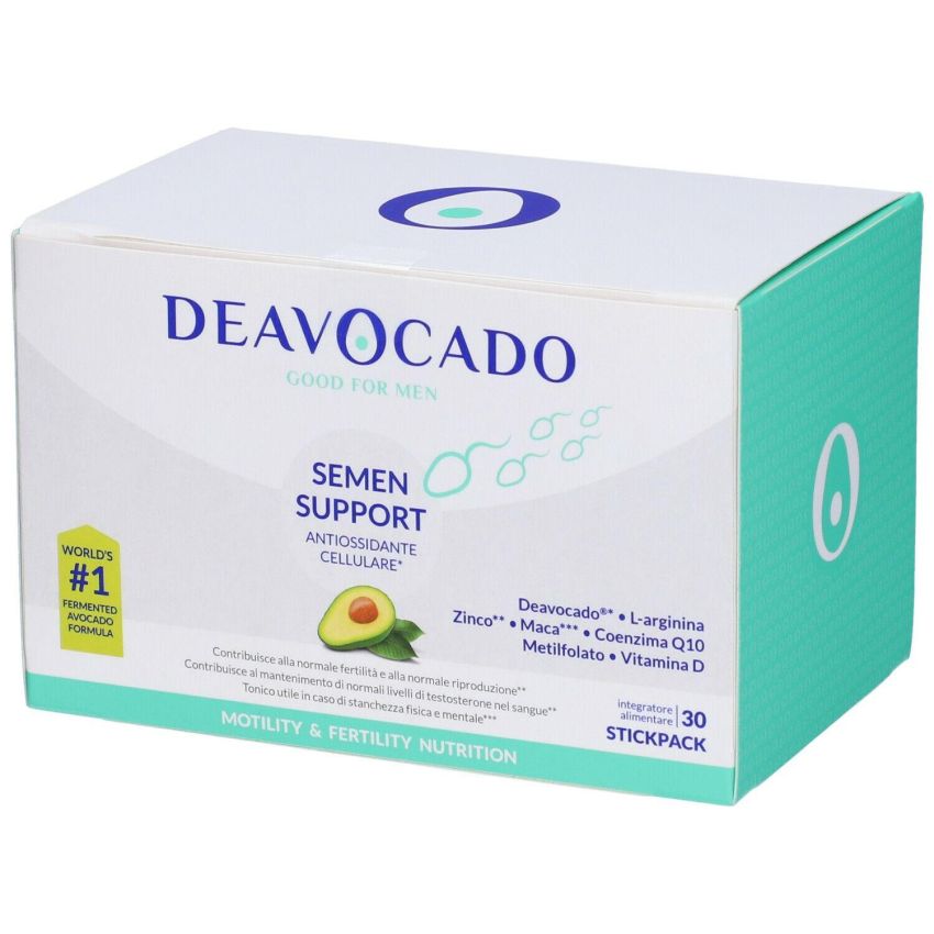 Deavocado Supporto Fertilità Maschile - 30 Stickpacks