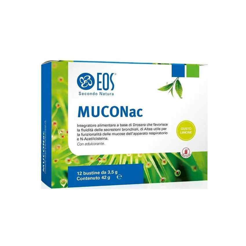 Eos Muconac in Bustine al Sapore di Limone - Confezione da 12