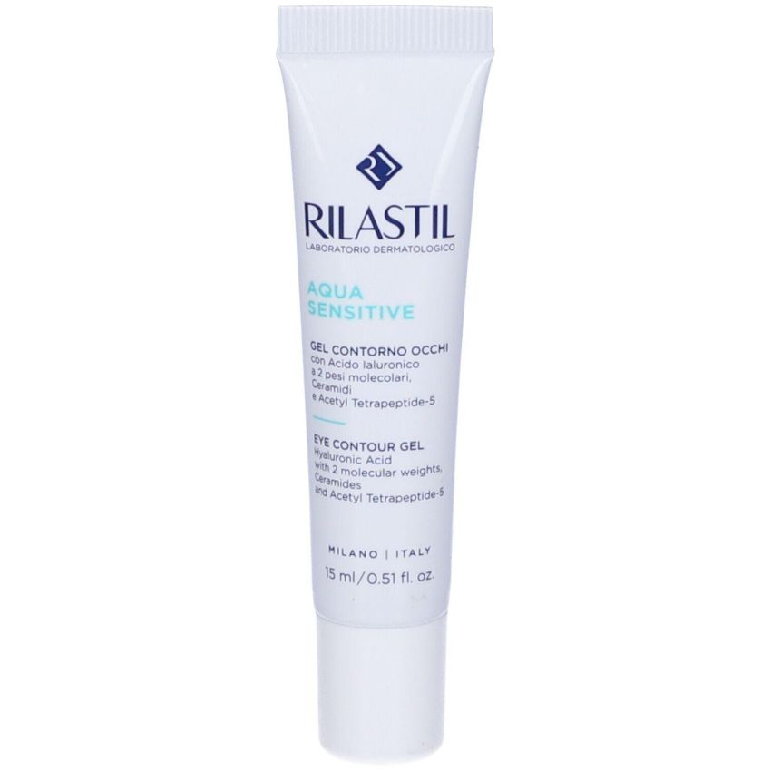 Gel Rilastil Aqua Sensibile per Contorno Occhi - 15ml