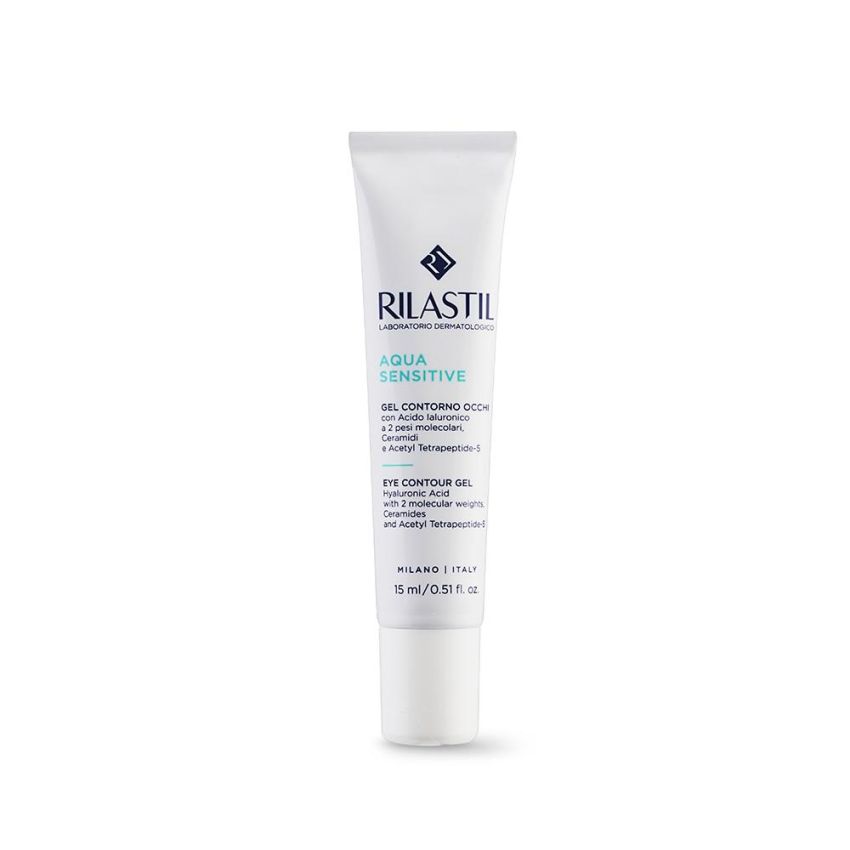 Gel Rilastil Aqua Sensibile per Contorno Occhi - 15ml