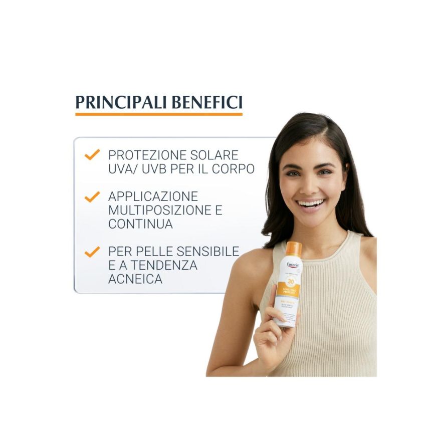 Eucerin Sun Spray Secco SPF50, 200ml