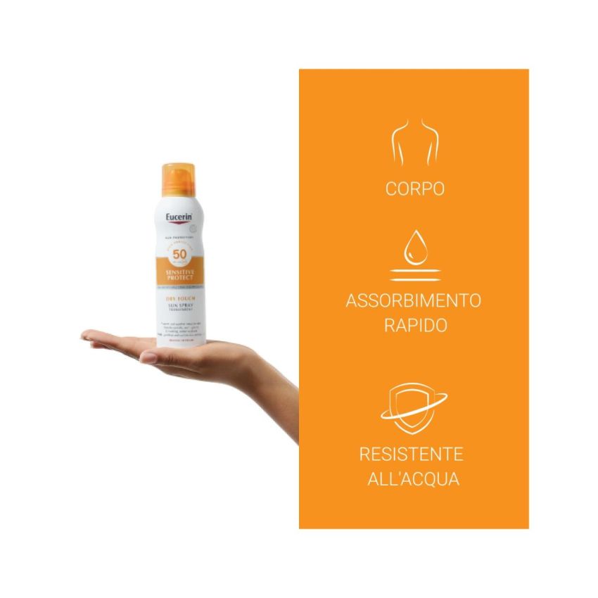 Eucerin Sun Spray Secco SPF50, 200ml